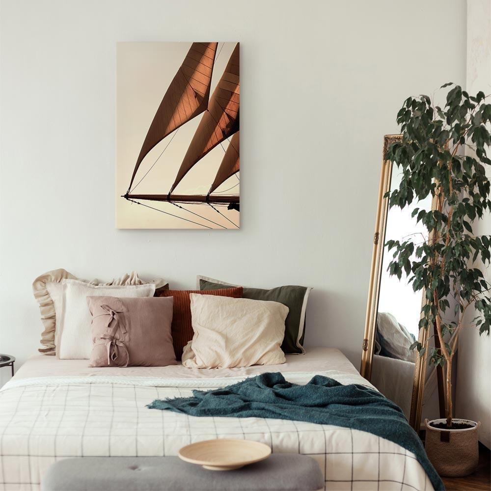 Leinwandbild - Sea Wind (1 Part) Vertical