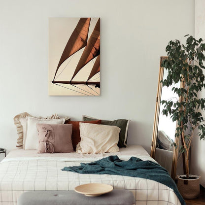 Leinwandbild - Sea Wind (1 Part) Vertical