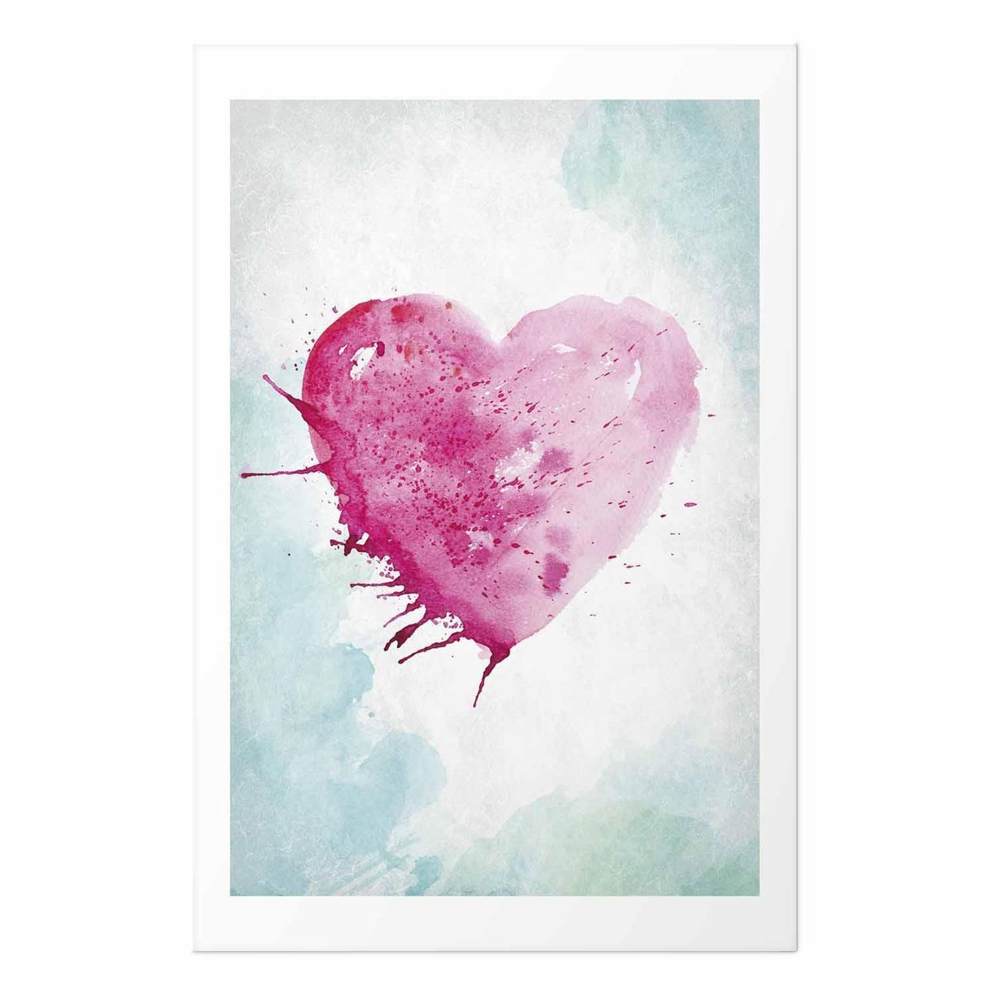 Poster - Watercolor Heart
