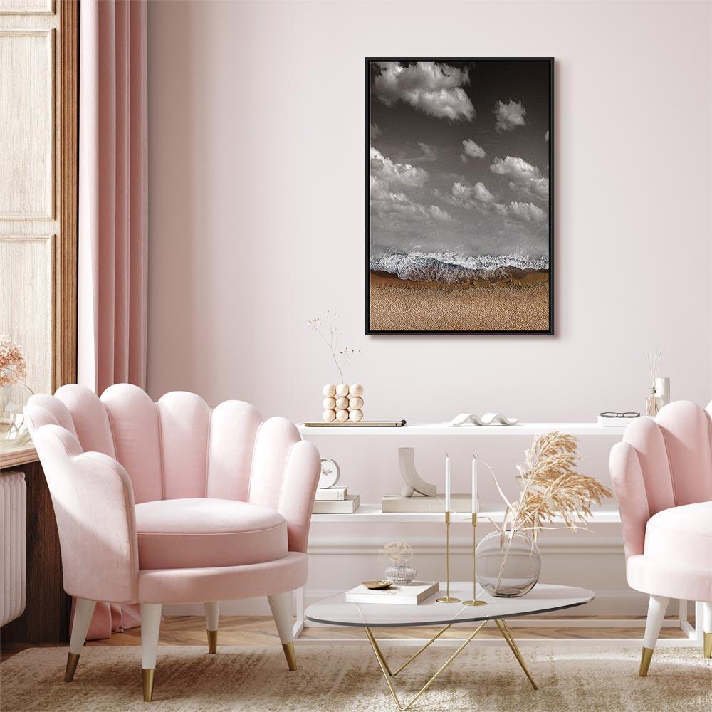 Leinwandbild - Sky Wave (1 Part) Vertical