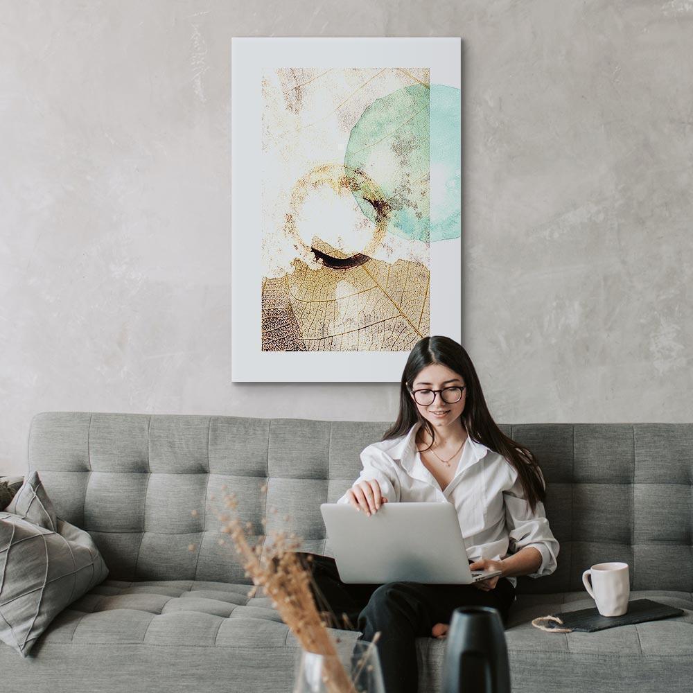 Leinwandbild - Beginning of Growth (1 Part) Vertical