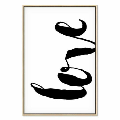 Leinwandbild - Black Love (1 Part) Vertical