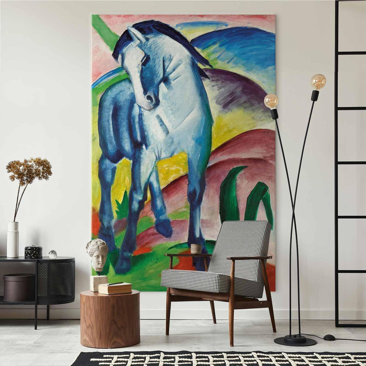 Wandbild XXL - Franz Marc – Blue Horse