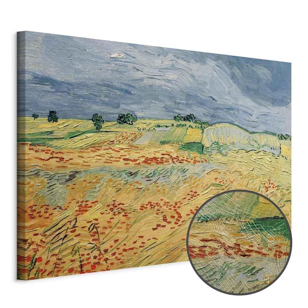 Leinwandbild - Vincent van Gogh – Fields with Poppies