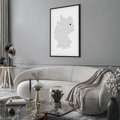 Leinwandbild - Germany (1 Part) Vertical