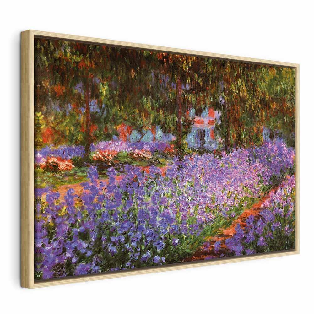 Leinwandbild - Claude Monet – The Artist’s Garden at Giverny