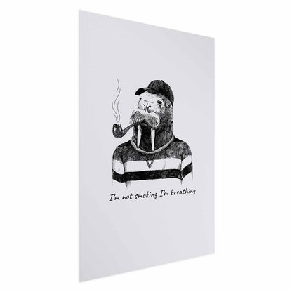 Poster - I'm Not Smoking I'm Breathing Artgeist