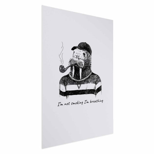 Poster - I'm Not Smoking I'm Breathing Artgeist