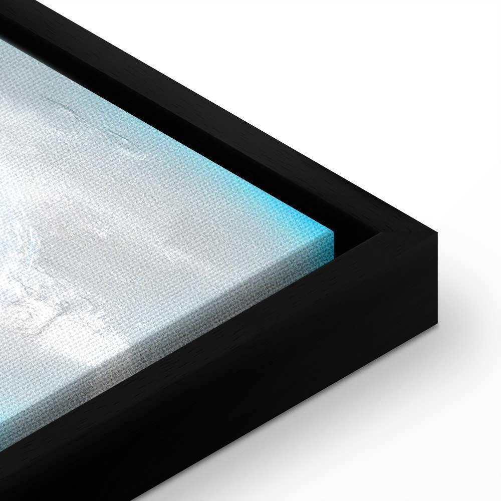 Leinwandbild - Winter Outside the Window (1 Part) Narrow