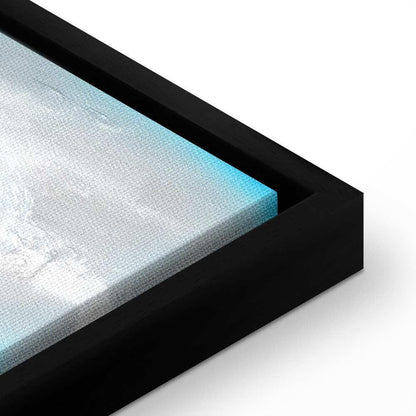 Leinwandbild - Winter Outside the Window (1 Part) Narrow