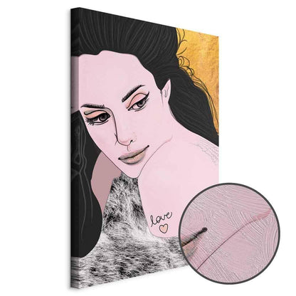 Leinwandbild - Sensual and Love (1 Part) Vertical