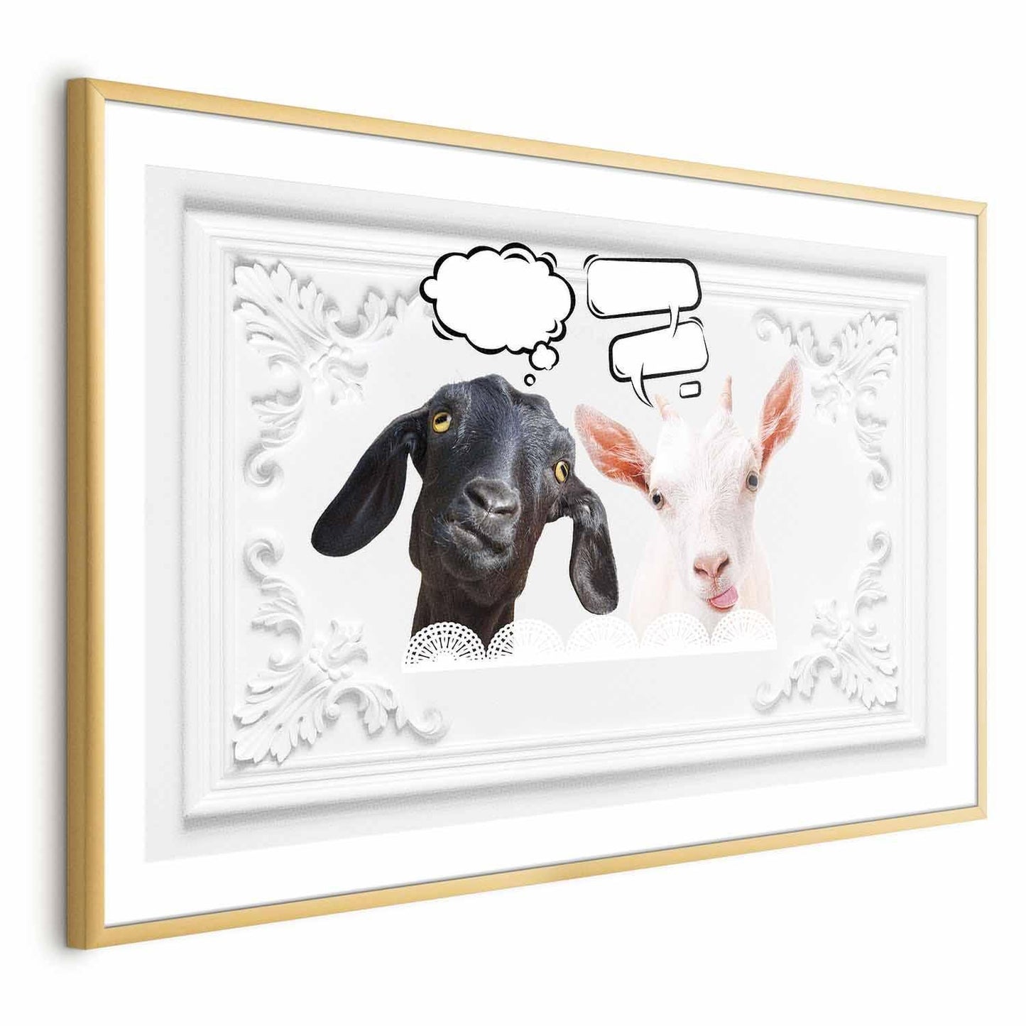 Poster - Funny Goats Artgeist