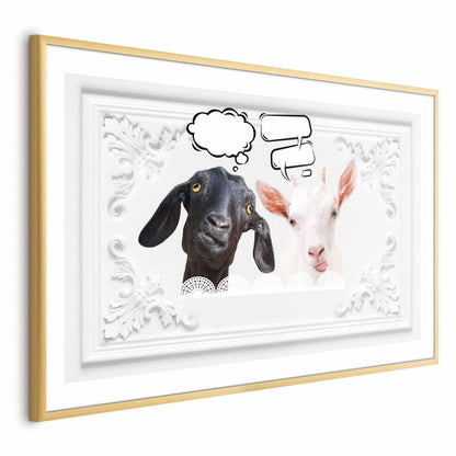 Poster - Funny Goats Artgeist