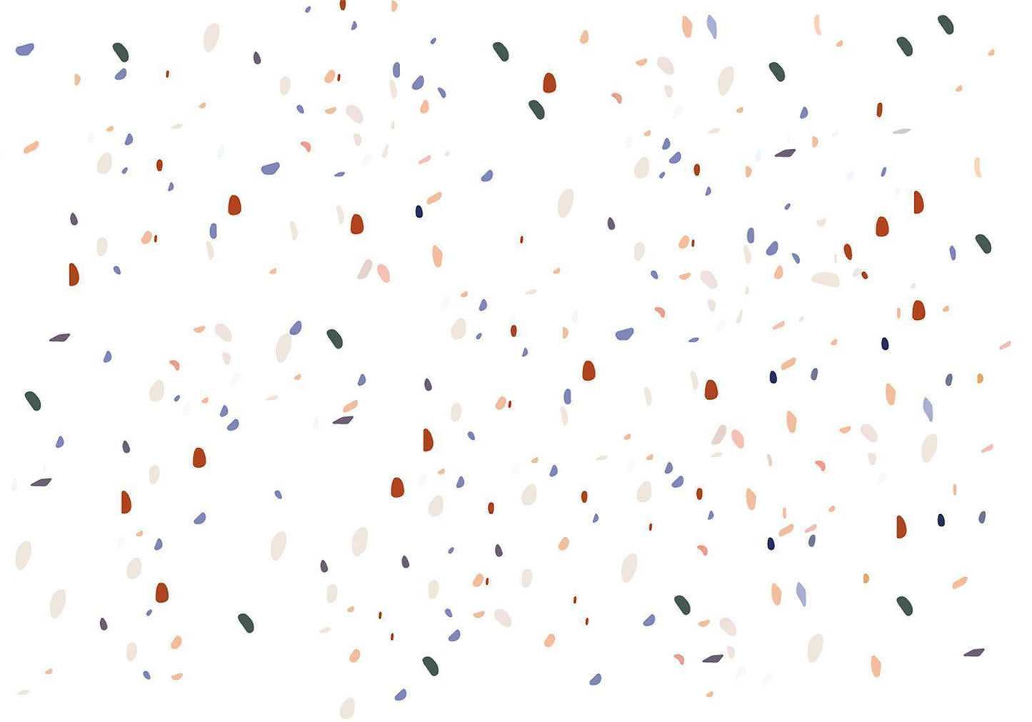 Fototapete - Classic Terrazzo on White Background Artgeist