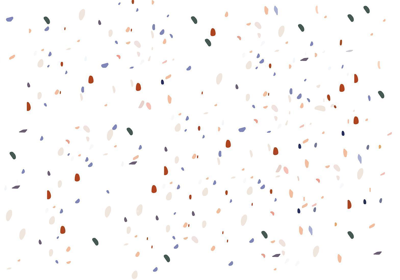 Fototapete - Classic Terrazzo on White Background Artgeist
