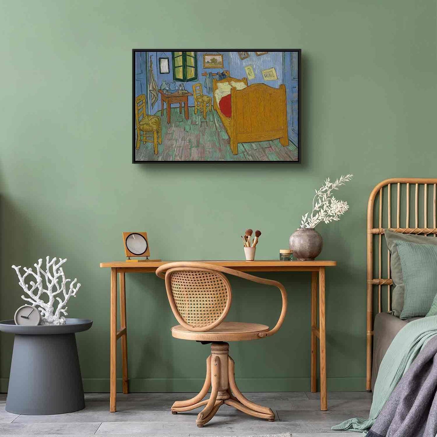 Leinwandbild - La Chambre de Van Gog Artgeist