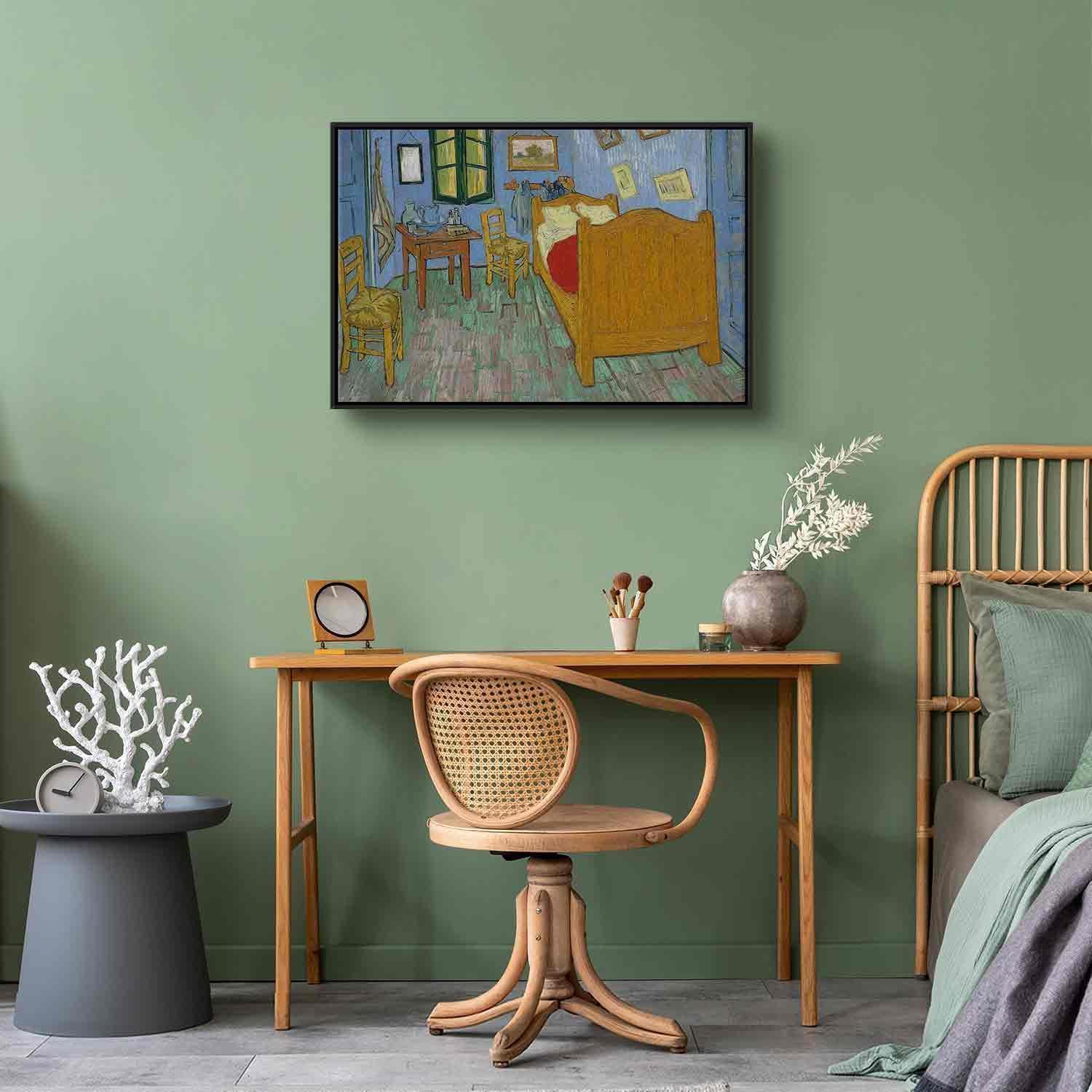 Leinwandbild - La Chambre de Van Gog Artgeist