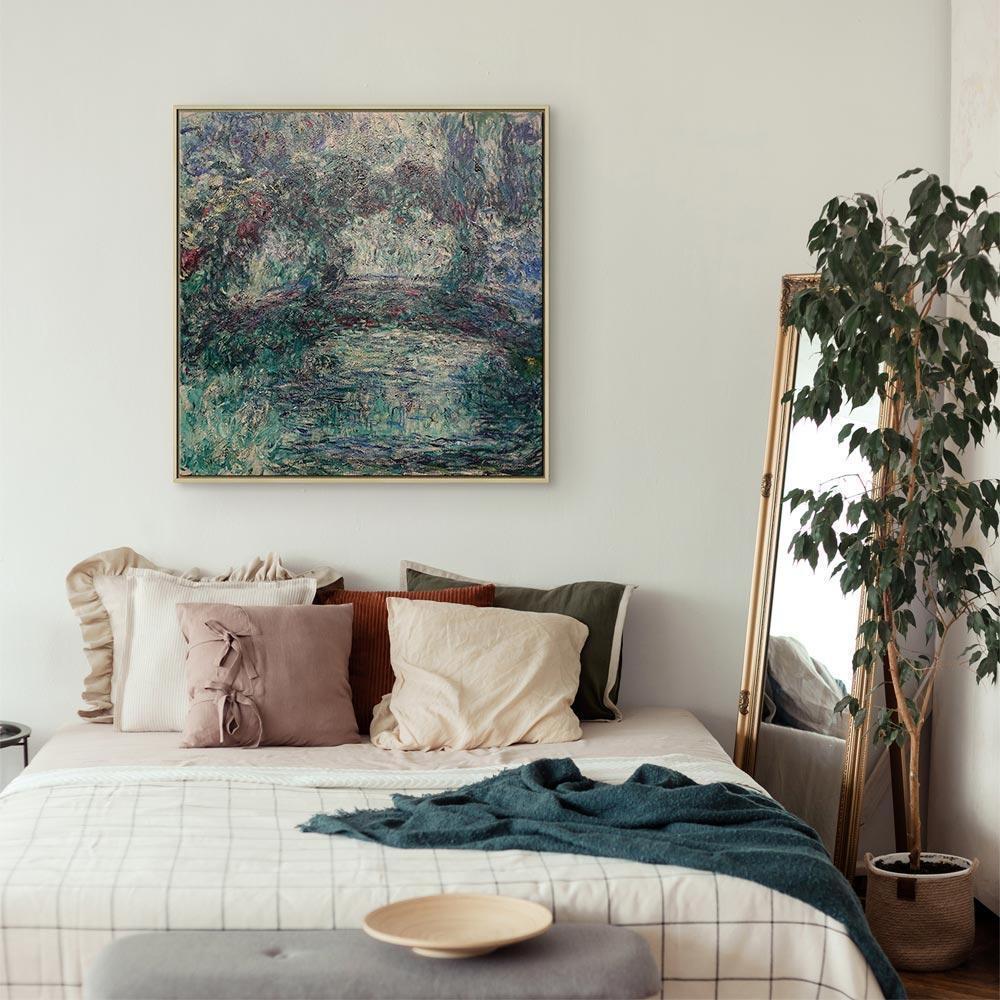 Leinwandbild - Claude Monet – The Japanese Bridge