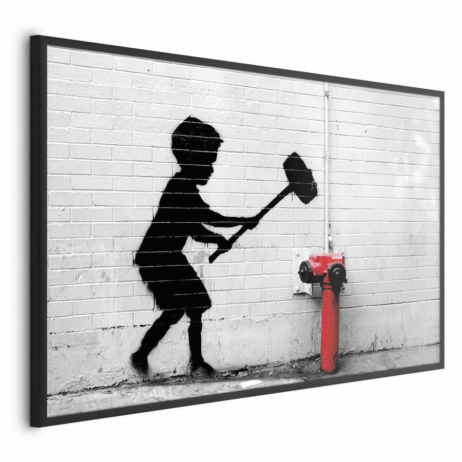 Poster - Destroy the Fire Hydrant Artgeist