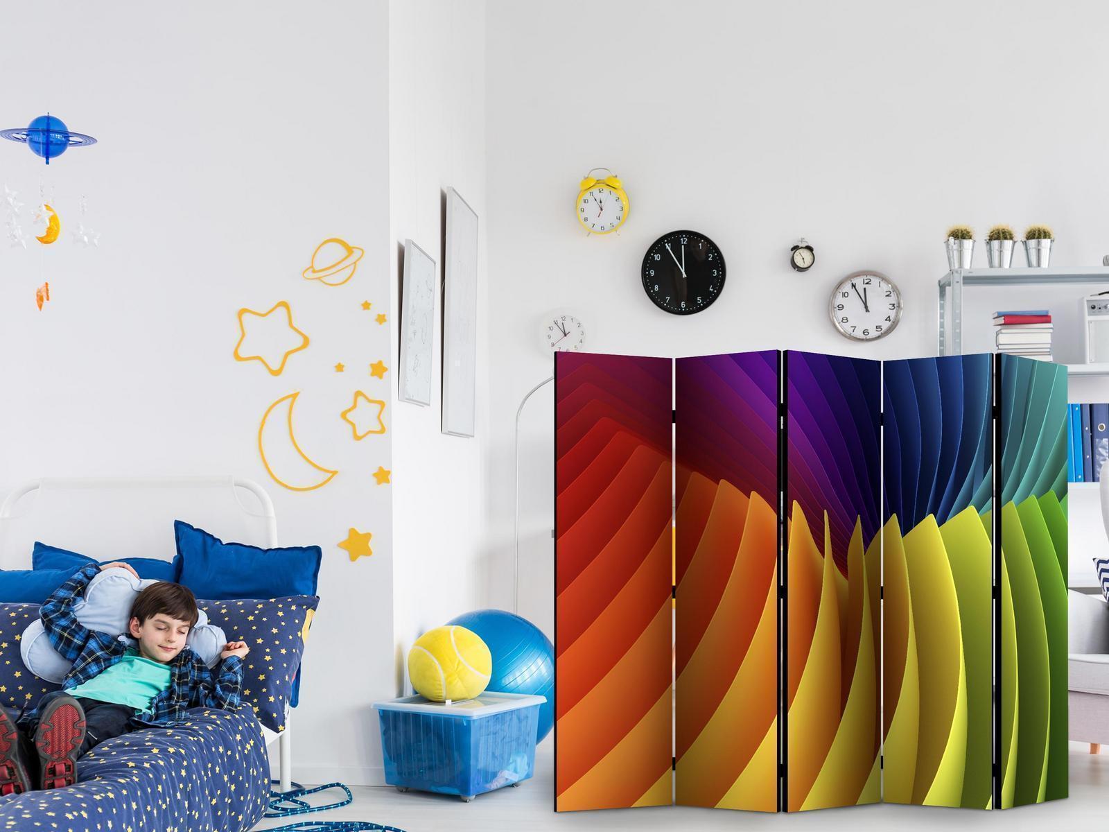 Paravent - Rainbow Wave II Artgeist