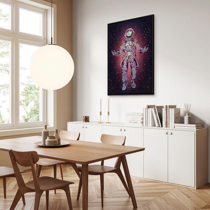 Leinwandbild - Lonely Traveler (1 Part) Vertical