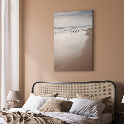 Leinwandbild - Autumn Beach (1 Part) Vertical