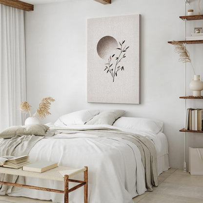 Leinwandbild - Eastern Minimalism (1 Part) Vertical