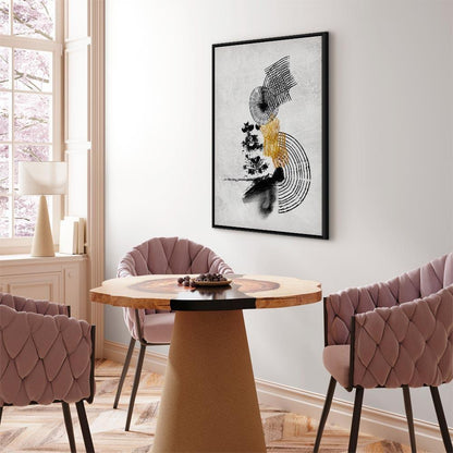 Leinwandbild - Landscape With the Sun (1 Part) Vertical