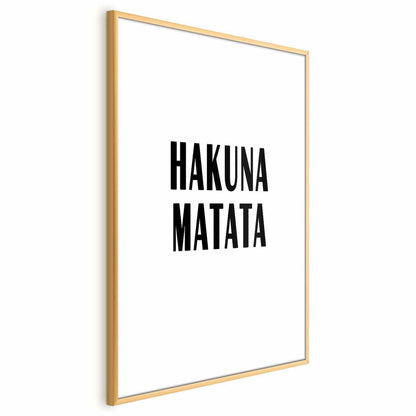 Poster - Hakuna Matata Artgeist