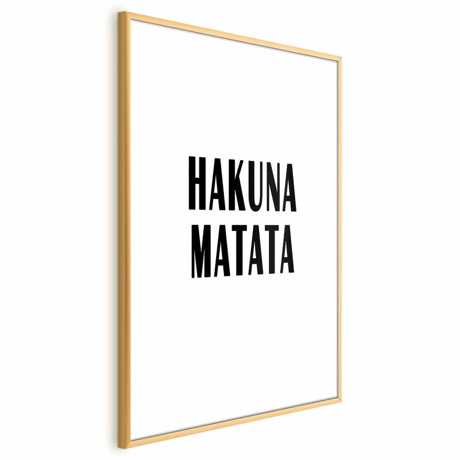 Poster - Hakuna Matata Artgeist