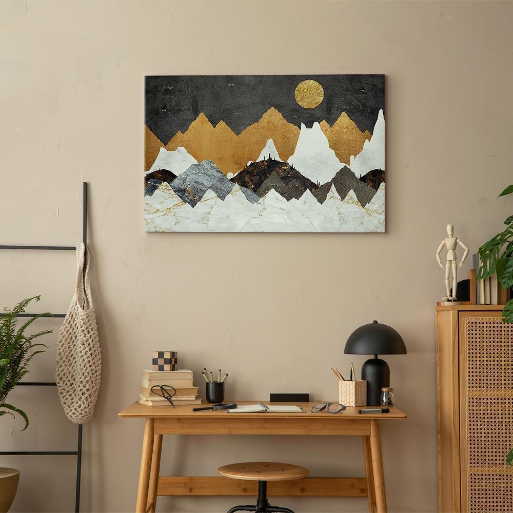 Leinwandbild - Cold Night (1 Part) Wide