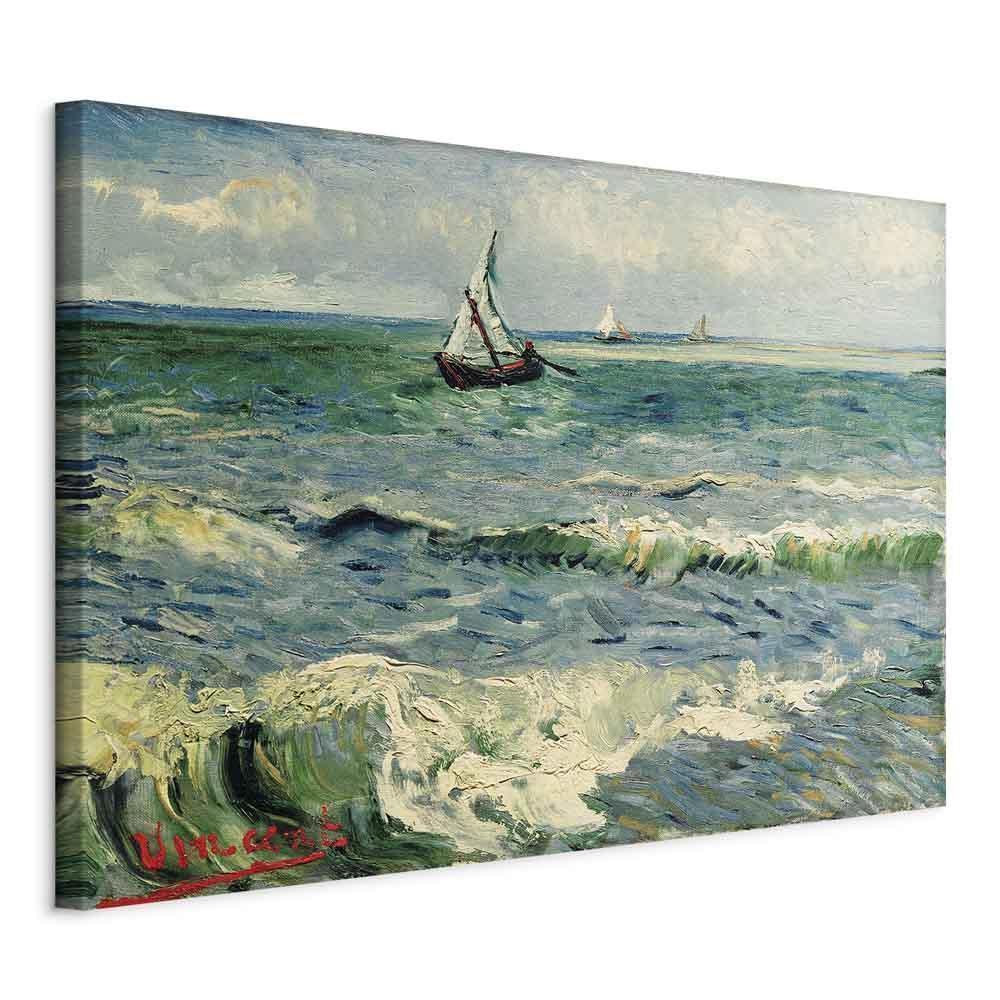 Leinwandbild - Vincent van Gogh – Seascape at Saintes-Maries