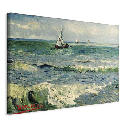 Leinwandbild - Vincent van Gogh – Seascape at Saintes-Maries