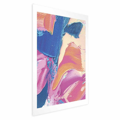 Poster - Colorful Expression - strong contrasts in an energetic composition Artgeist