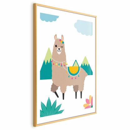 Poster - Extraordinary Llama Artgeist