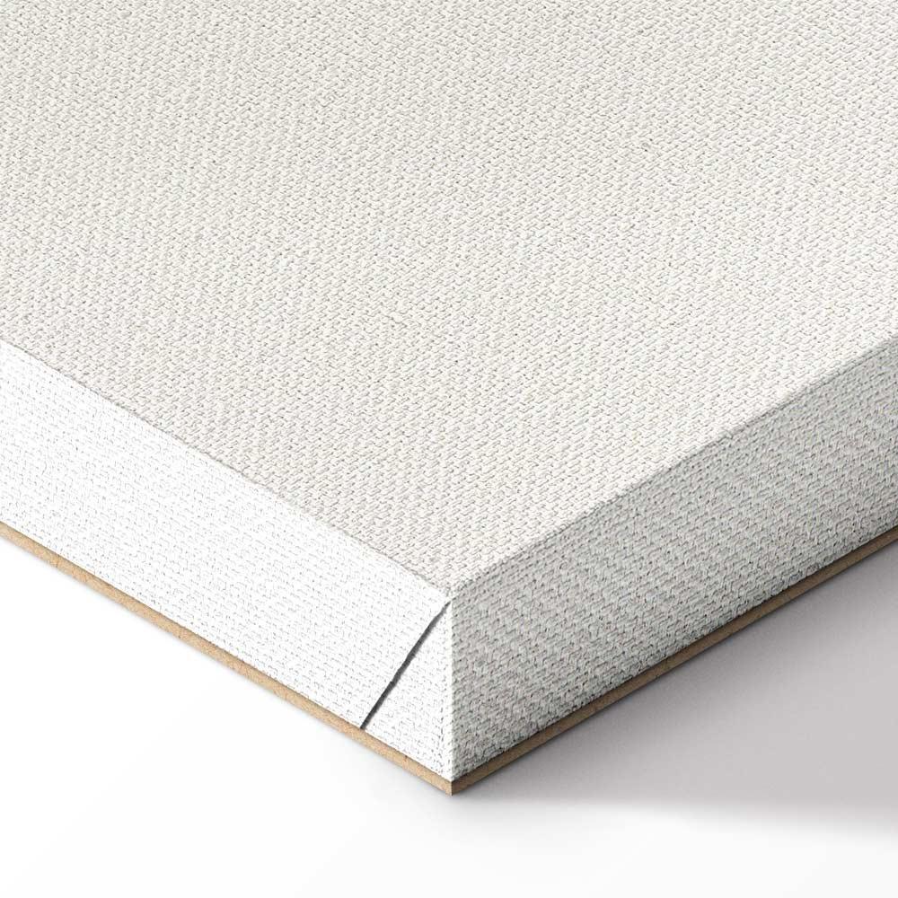 Leinwandbild - Eiffel Tower and Colorful Ribbons