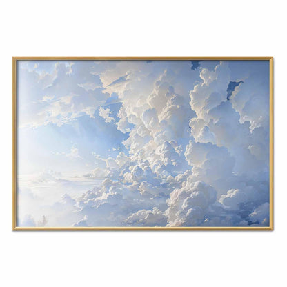 Poster - The Sun Revealing Cloud Secrets: Spectacular Sky Images