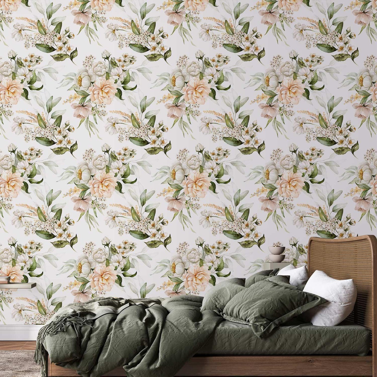 Tapete - Flowers in the Clouds