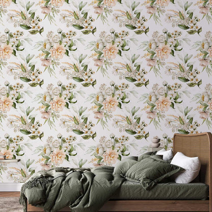 Tapete - Flowers in the Clouds