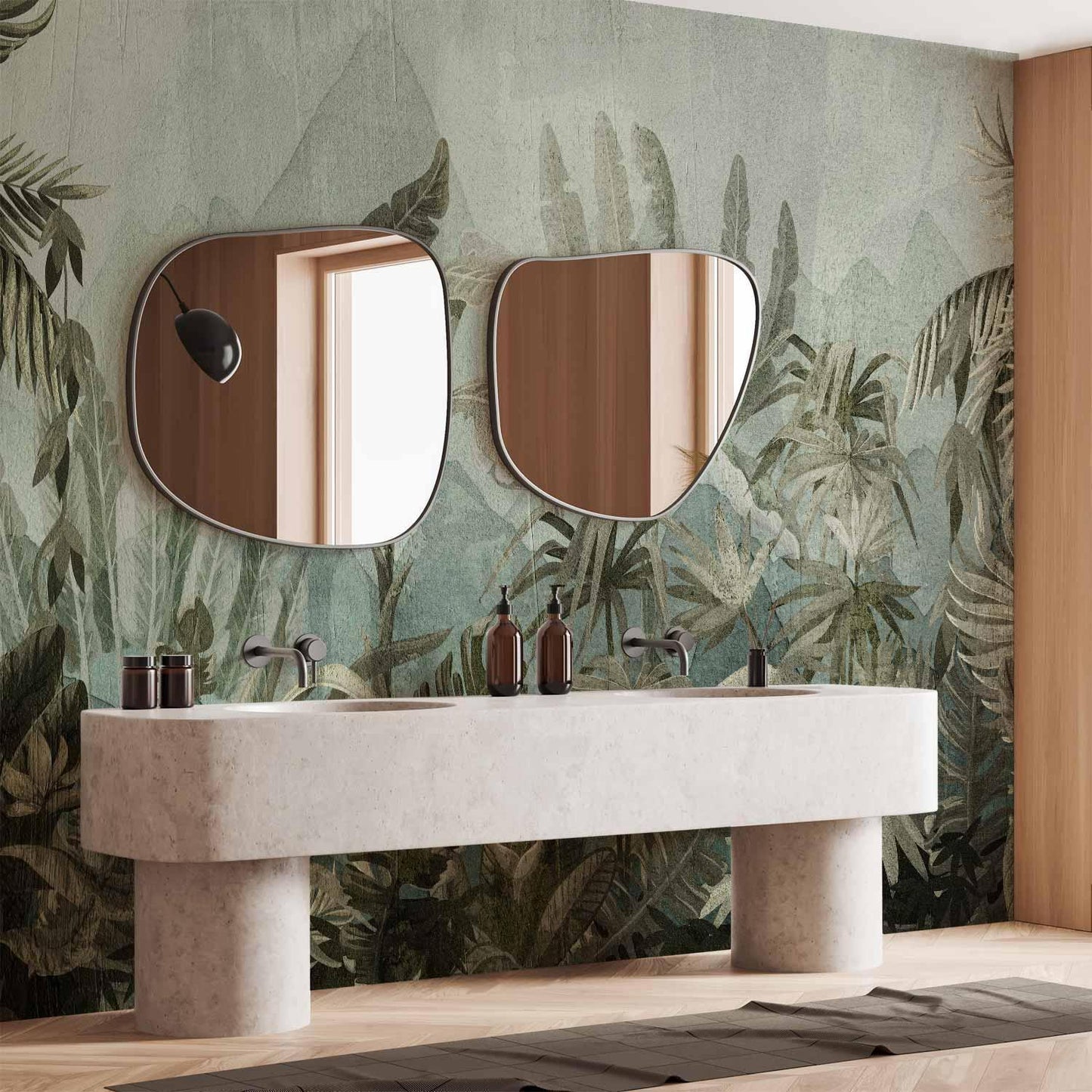 Fototapete - Mountain Jungle