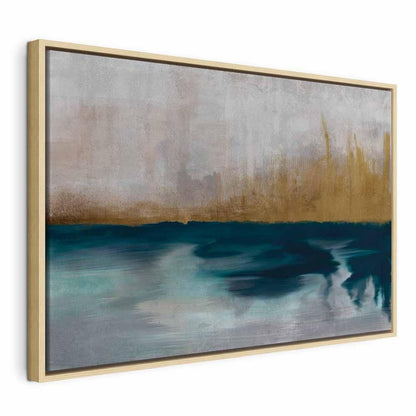 Leinwandbild - Golden Grasses (1 Part) Wide