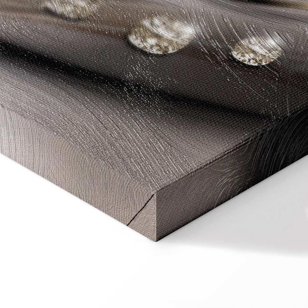 Leinwandbild - Orchid with Diamonds