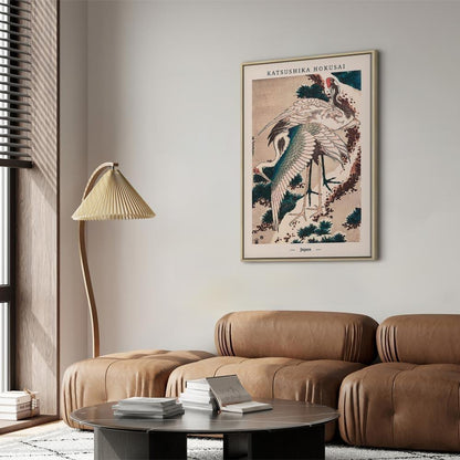 Leinwandbild - Cranes (1 Part) Vertical