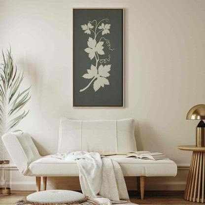 Leinwandbild - Philipp Otto Runge – Hop plant