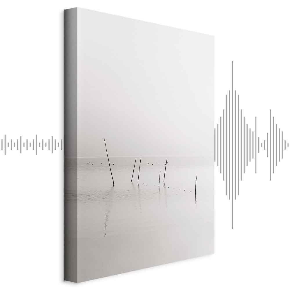 Leinwandbild - Misty Trail (1 Part) Vertical