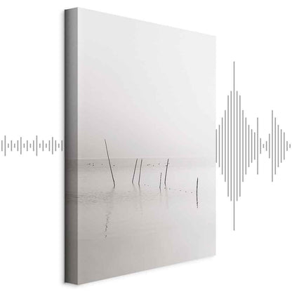 Leinwandbild - Misty Trail (1 Part) Vertical