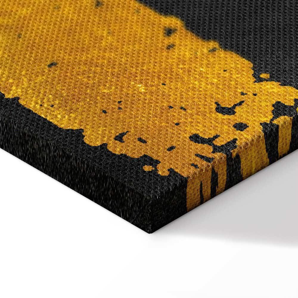 Leinwandbild - Gold Seal (1 Part) Wide