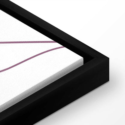 Leinwandbild - Pastel line art