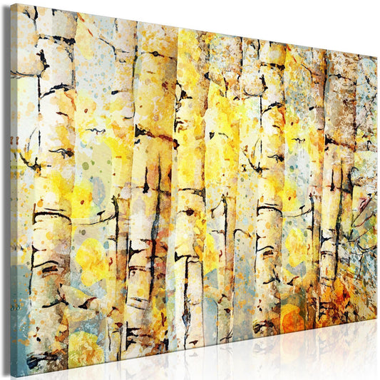 Leinwandbild - Summer Colors of the Forest (1 Part) Wide Artgeist