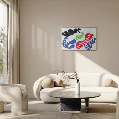 Leinwandbild - Henri Matisse – Lagoon III (from Jazz)